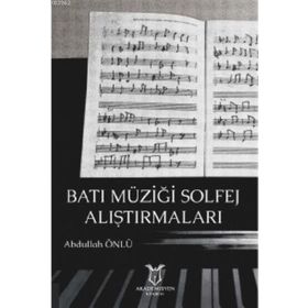 Akademisyen Kitabevi Batı Müziği Solfej Alıştırmaları