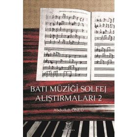 Akademisyen Kitabevi Batı Müziği Solfej Alıştırmaları