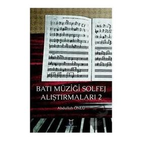 Akademisyen Kitabevi Batı Müziği Solfej Alıştırmaları