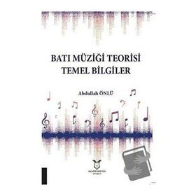 Akademisyen Kitabevi Batı Müziği Teorisi Temel Bilgiler