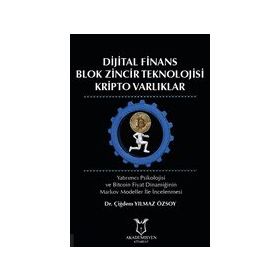 Akademisyen Kitabevi Dijital Finans Blok Zincir Teknolojisi Kripto Varlıklar