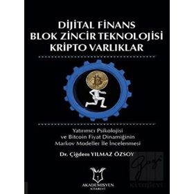 Akademisyen Kitabevi Dijital Finans Blok Zincir Teknolojisi Kripto Varlıklar