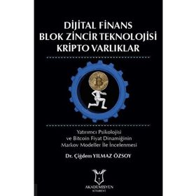 Akademisyen Kitabevi Dijital Finans Blok Zincir Teknolojisi Kripto Varlıklar