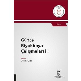 Akademisyen Kitabevi Güncel Biyokimya Çalışmaları 2