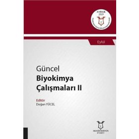 Akademisyen Kitabevi Güncel Biyokimya Çalışmaları 2
