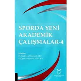 Akademisyen Kitabevi Sporda Yeni Akademik Çalışmalar