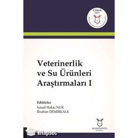 Akademisyen Kitabevi Veterinerlik ve Su Ürünleri Araştırmaları 1