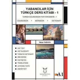 Akademisyen Kitabevi Yabancılar İçin Türkçe Ders Kitabı - 1