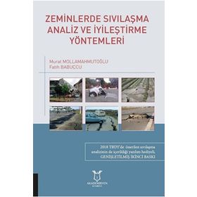Akademisyen Kitabevi Zeminlerde Sıvılaşma Analiz ve İyileştirme Yöntemleri