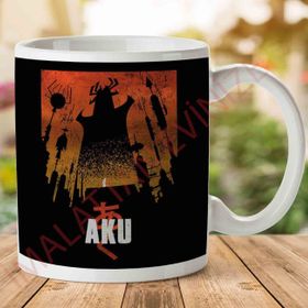 Akaiju Samurai Jack Aku Baskılı Kupa