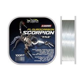 Akajima 100m 0,45mm Scorpion Fluoracarbon Misina