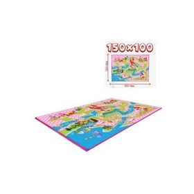 Akallı Prenses Oyun Halısı 150x100cm 05-732 Oyuncak