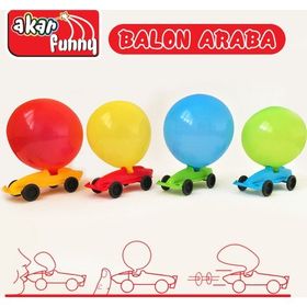 Akar Oyuncak Balon Araba Oyuncak