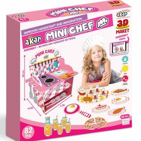 Akar Oyuncak Mini Mutfak Şef