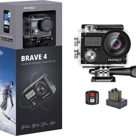 Akasa Brave 4 4K 20 MP WiFi Aksiyon Kamerası