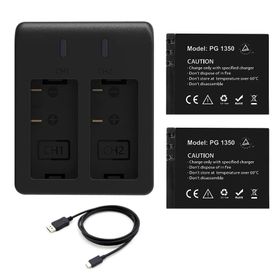 Akaso Brave 7 LE 2'li Şarj Adaptörü ve Aksiyon Kamera Bataryası