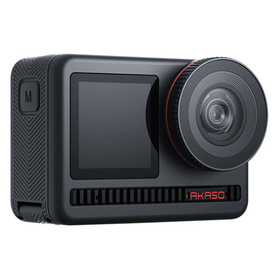 Akaso Brave 8 4K/60 FPS 48 MP Wi-Fi Dual Screen IPX8 Aksiyon Kamera ve Aksesuar Seti