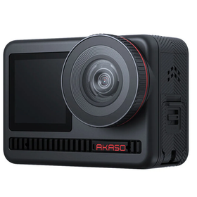 Akaso Brave 8 4K/60 FPS 48 MP Wi-Fi Dual Screen IPX8 Aksiyon Kamera ve Aksesuar Seti