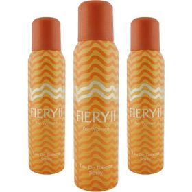 Akat Fiery Exclusive 3x150 ml Kadın Deodorant