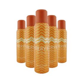 Akat Fiery Exclusive 5x150 ml Kadın Deodorant