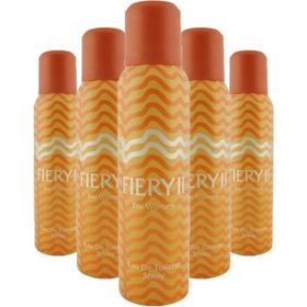 Akat Fiery Exclusive 5x150 ml Kadın Deodorant