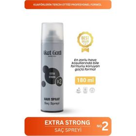 Akat Gardi No:2 Extra Strong 180 ml Saç Spreyi