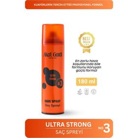 Akat Gardi No:3 Ultra Strong 180 ml Saç Spreyi