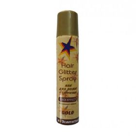 Akat Glitter 75 ml Gold Renkli Saç Spreyi