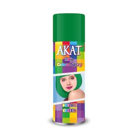 Akat Meche Yeşil 180 ml Renkli Saç Spreyi