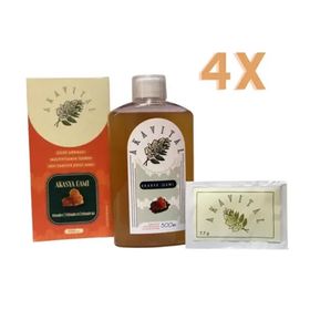 Akavital Akasya Gamı Çilek Aromalı Multivitamin 4x500 ml Sıvı