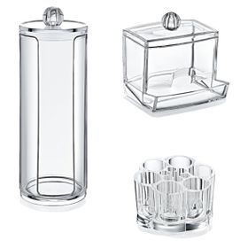 Akay 504 Plastik 3'lü Makyaj Organizer Seti