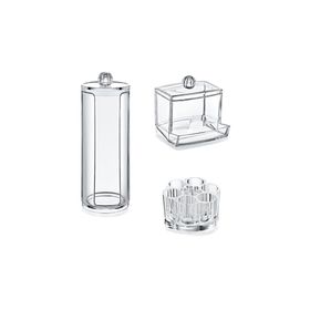 Akay 504 Plastik 3'lü Makyaj Organizer Seti