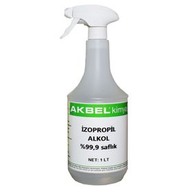 Akbel 1 lt % 99,9 Saflıkta İzopropil Alkol Spreyli