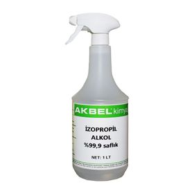 Akbel 1 lt % 99,9 Saflıkta İzopropil Alkol Spreyli
