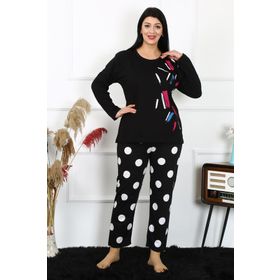 Akbeniz 202215 Penye Uzun Kollu Kadın Pijama Takımı