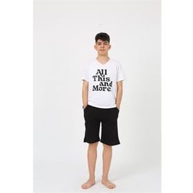 Akbeniz 20377 Beyaz Erkek Pijama Takımı