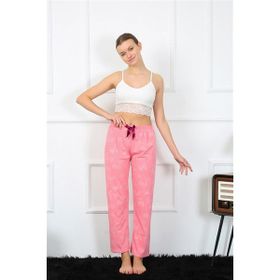 Akbeniz 27462 Pembe Pamuklu Kadın Alt Pijama