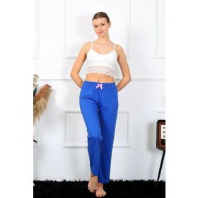 Akbeniz 27465 Saks Pamuklu Kadın Alt Pijama