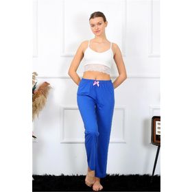 Akbeniz 27465 Saks Pamuklu Kadın Alt Pijama