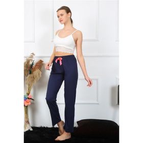 Akbeniz 27468 Lacivert Pamuklu Kadın Alt Pijama