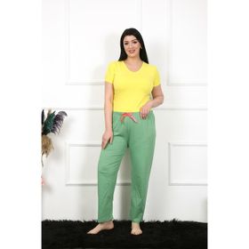 Akbeniz 27473 Yeşil Pamuklu Kadın Alt Pijama