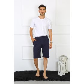 Akbeniz 27480 Lacivert Erkek Kapri Pijama