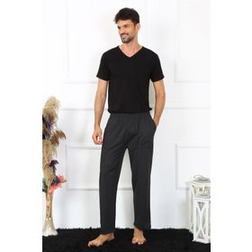 Akbeniz 27495 Antrasit Pamuk Erkek Pijama Altı
