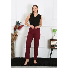 Akbeniz 27513 Bordo Kadın Pijama Altı