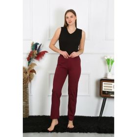 Akbeniz 27513 Bordo Kadın Pijama Altı