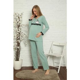 Akbeniz 45201 Su Yeşili Kadın Pijama Takımı