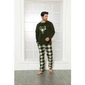 Akbeniz 6799 Welsoft Polar Erkek Pijama Takımı