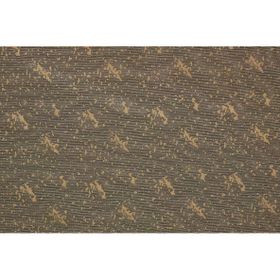Akça Tekstil 300x260 cm Gold Kuş Model Tek Kanat Dikilmiş Pileli Fon Perde