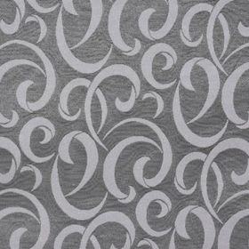 Akça Tekstil 300x260 cm Gri Ay Modeli Tek Kanat Hazır Dikilmiş Pileli Fon Perde