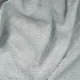 Akça Tekstil 300x260 cm Gri Keten Model Tek Kanat Hazır Dikilmiş Pileli Fon Perde